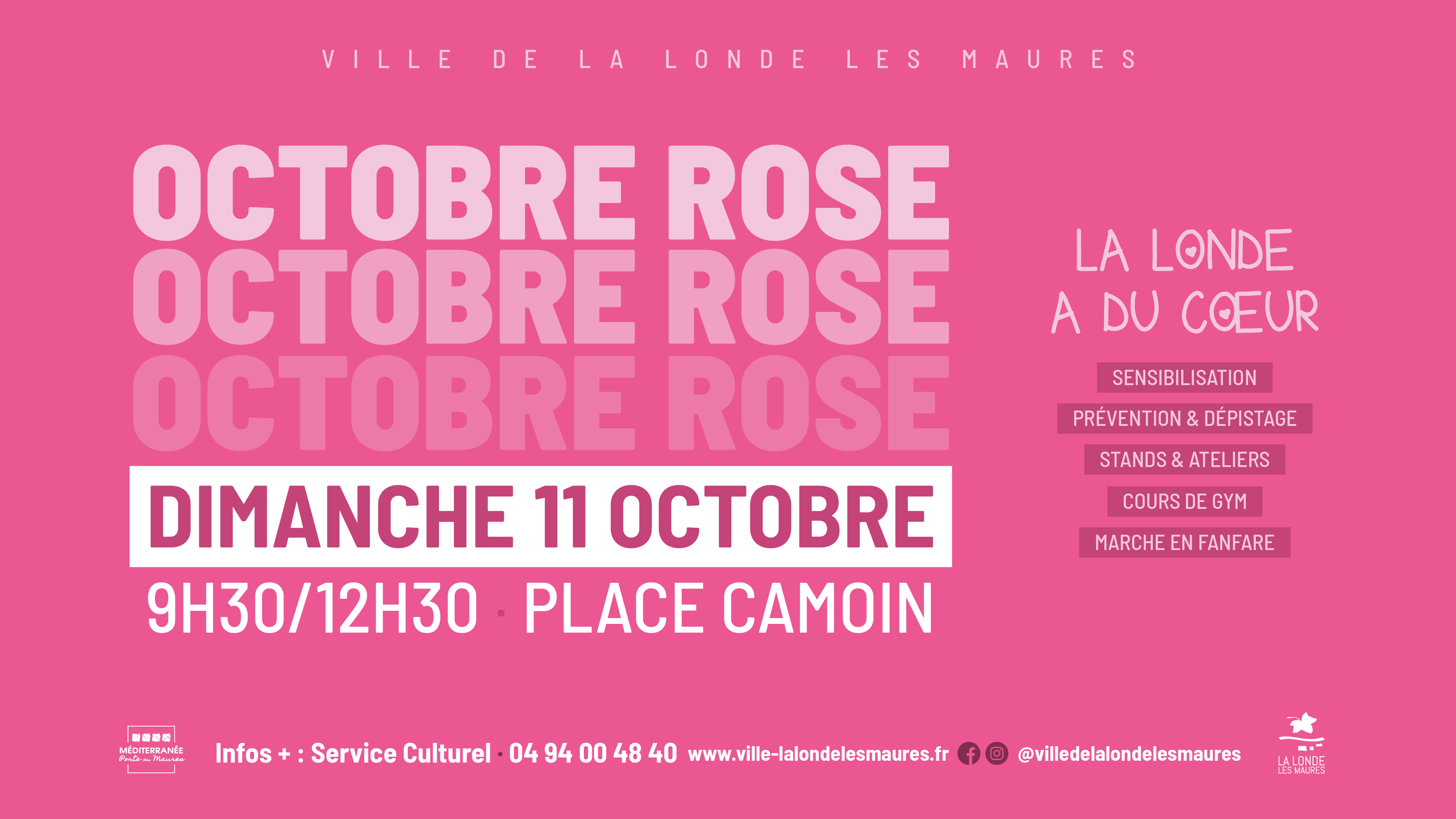 16 9 OCTOBRE ROSE 2026