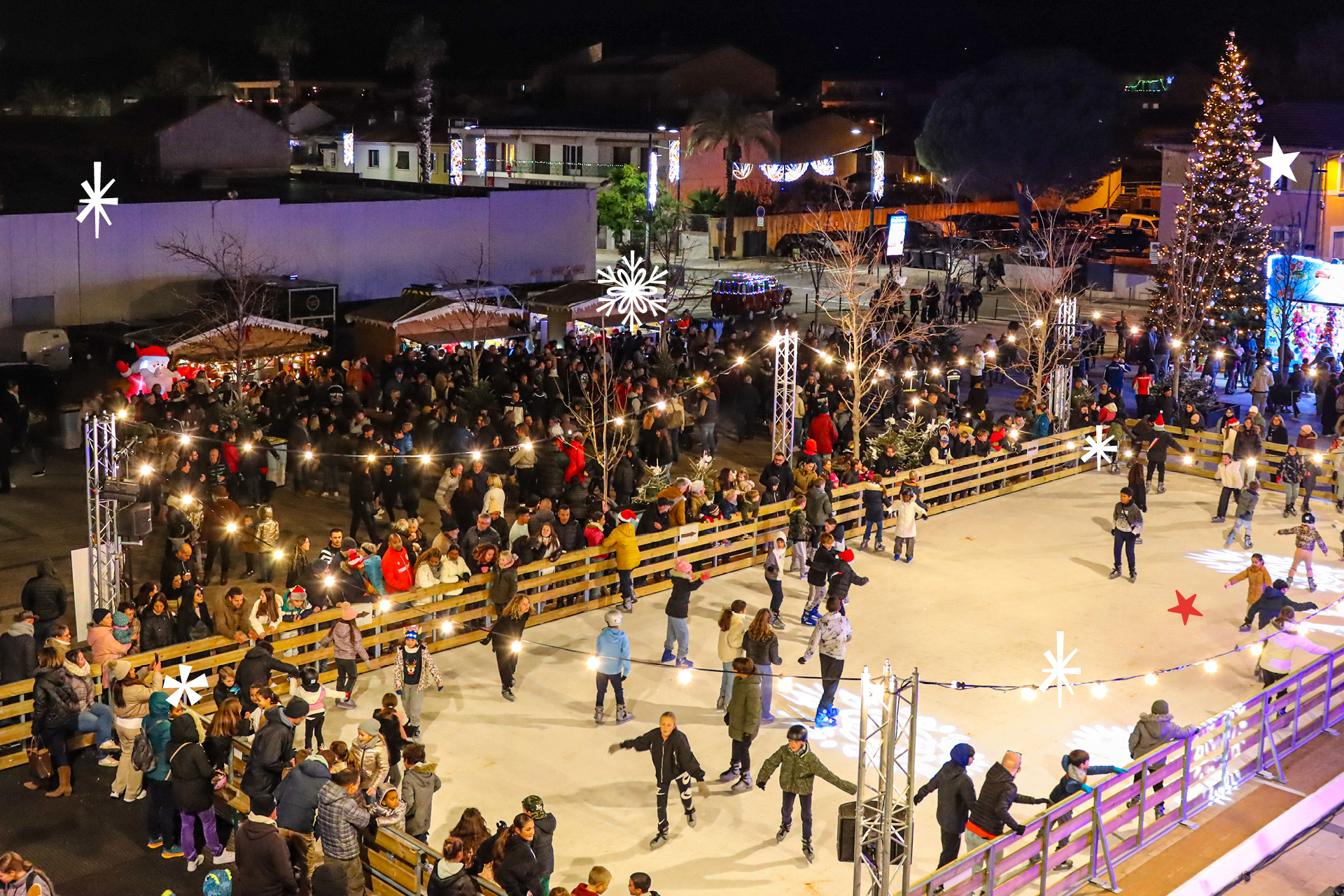 Inauguration de la patinoire