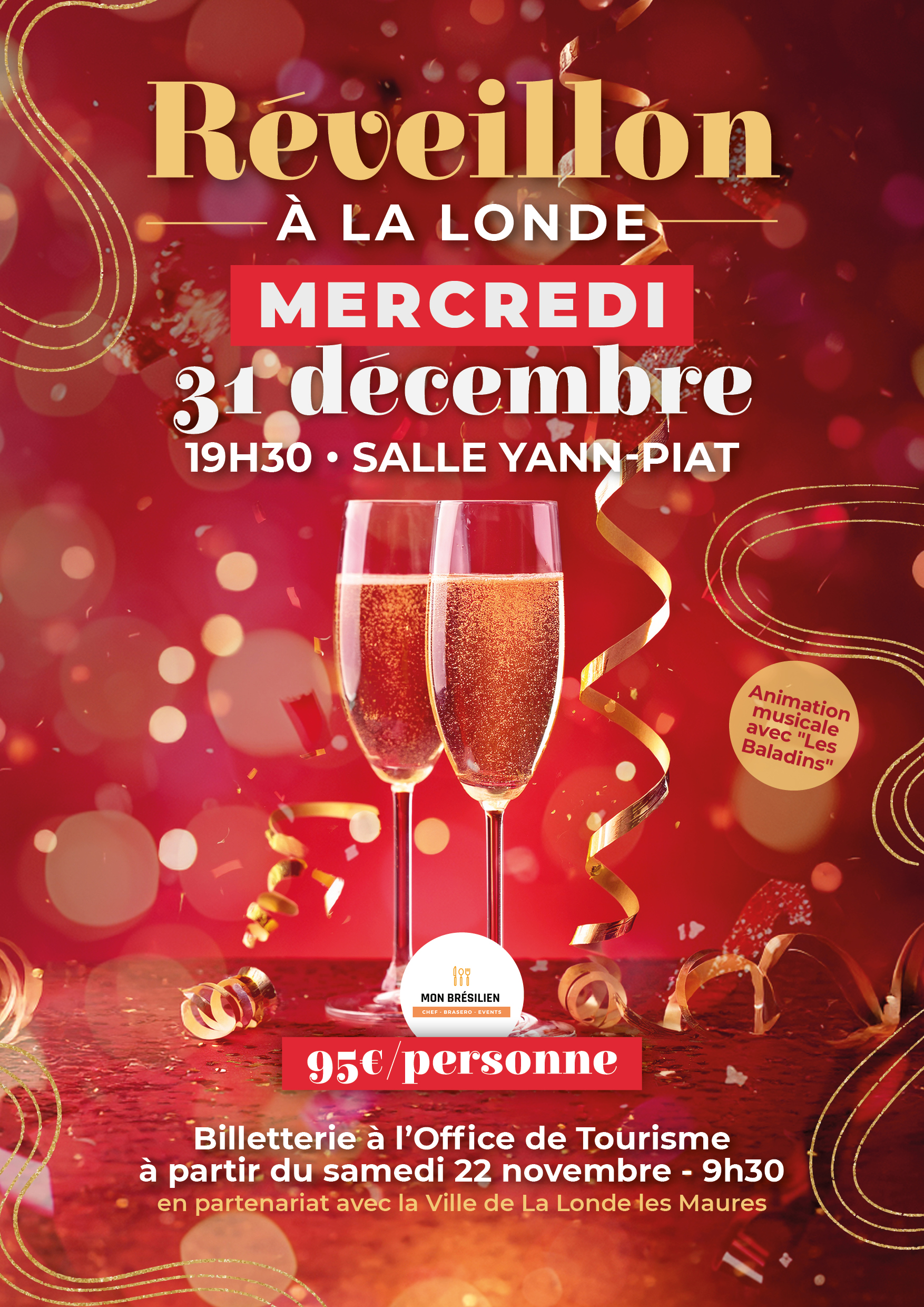 12 31 2022 REVEILLON 2022 AFFICHE