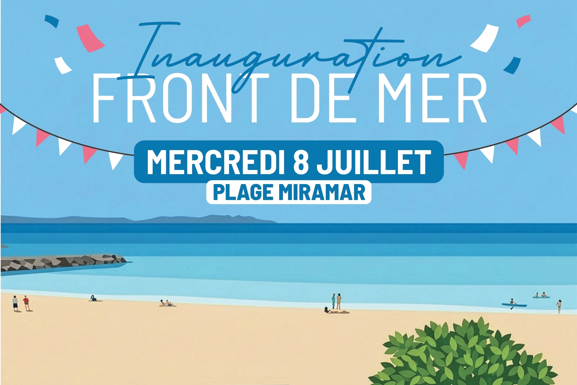Inauguration du front de mer