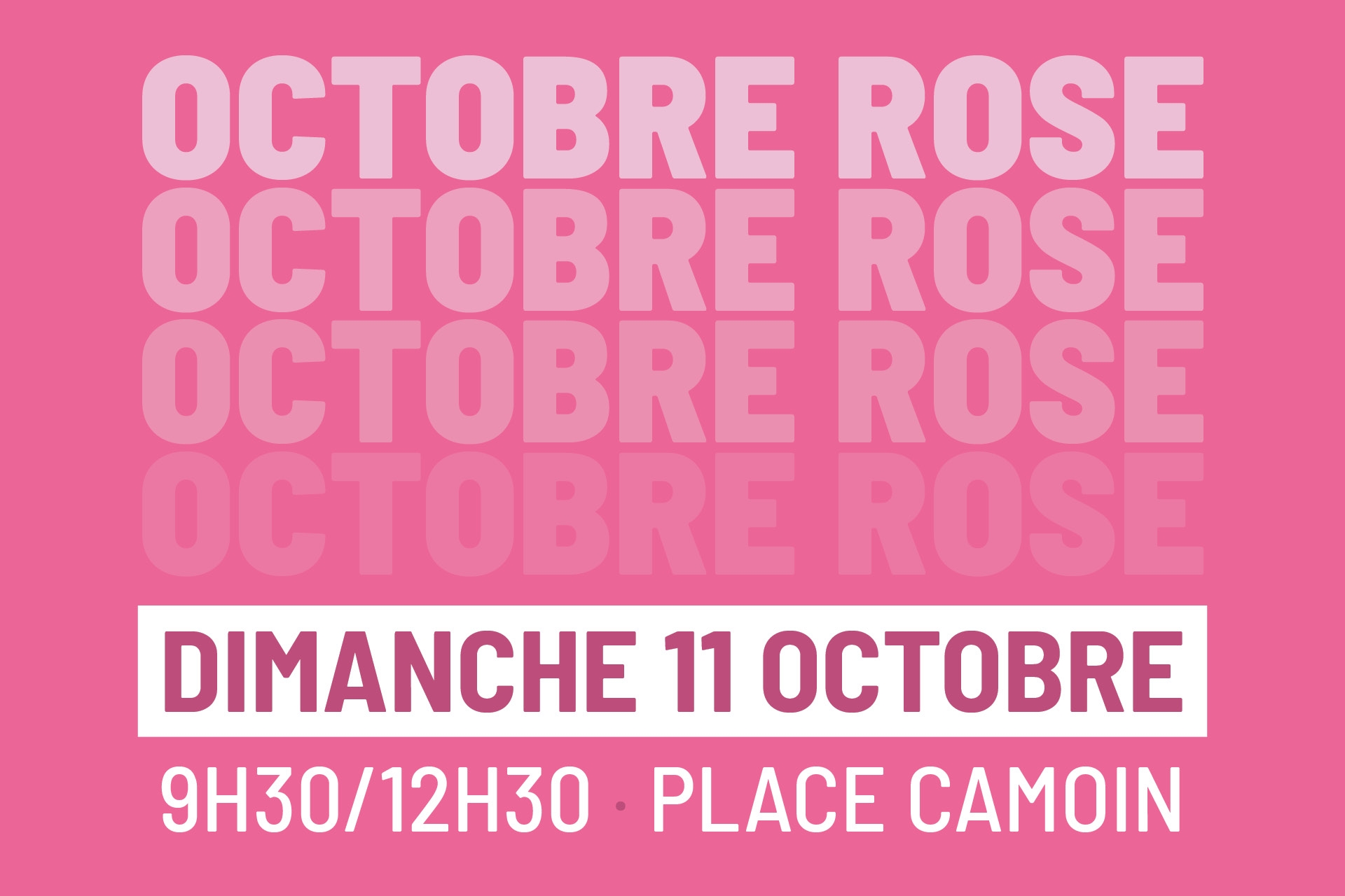 Octobre Rose