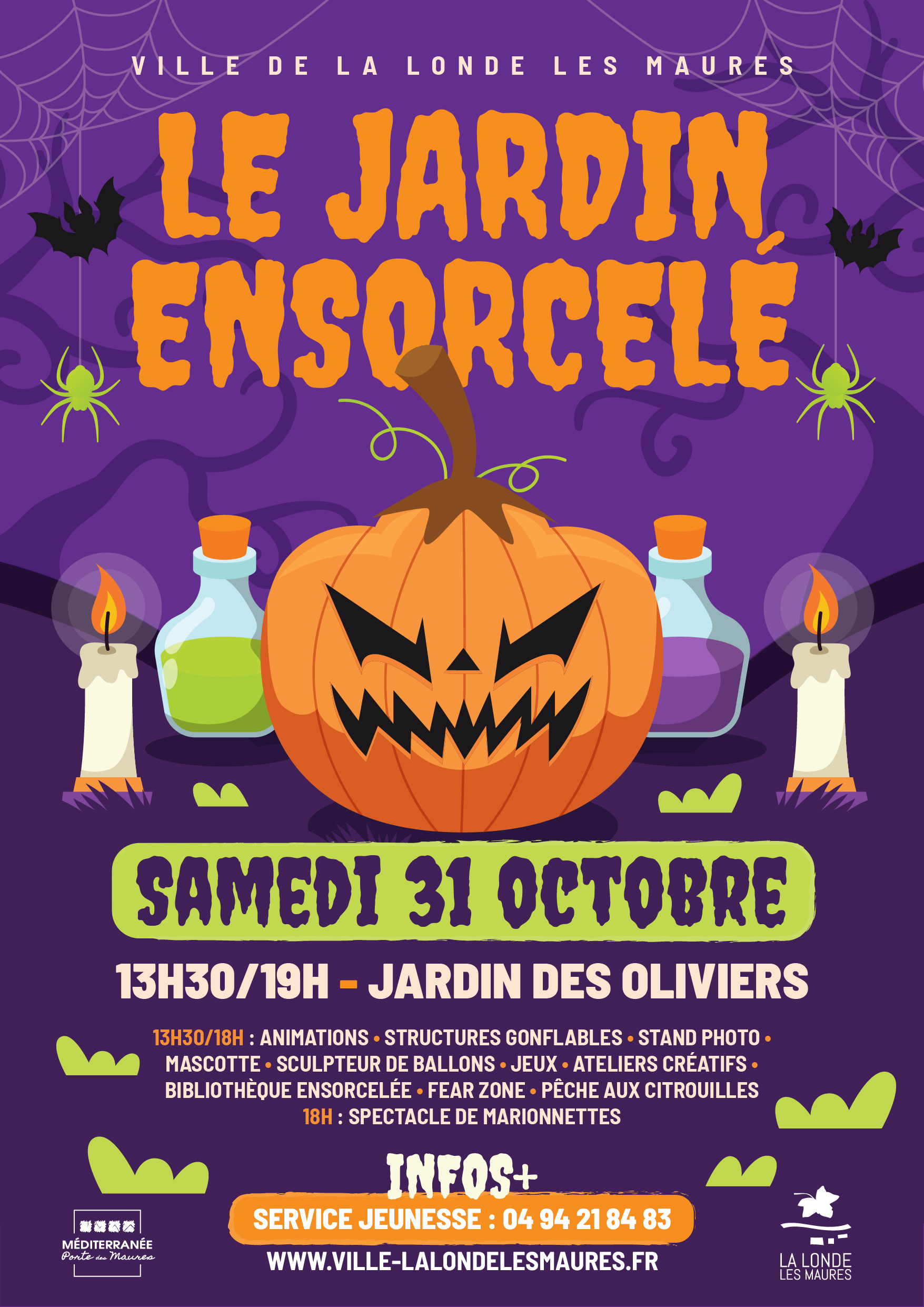 AFFICHE A3 HALLOWEEN 2025