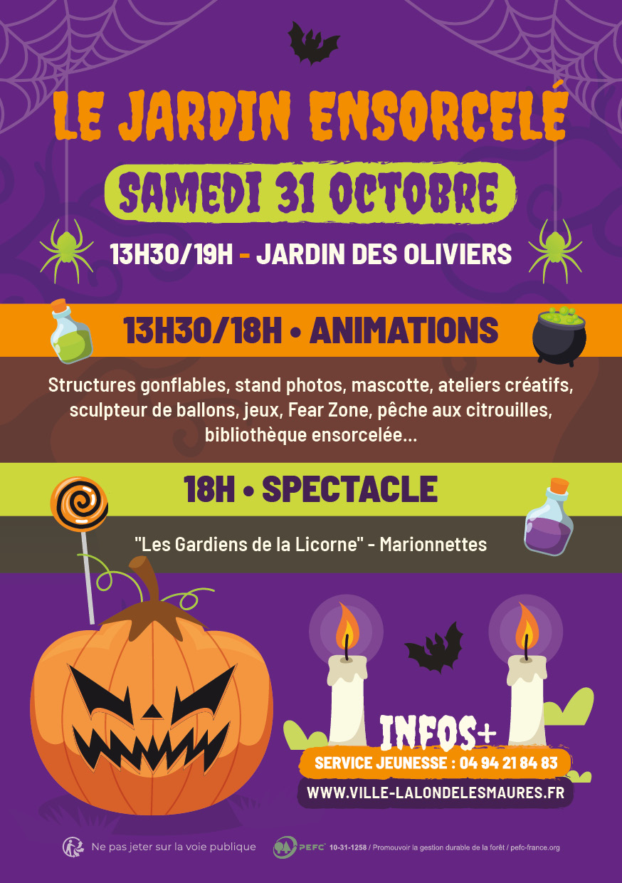 FLYER A5 HALLOWEEN 2025 VERSO