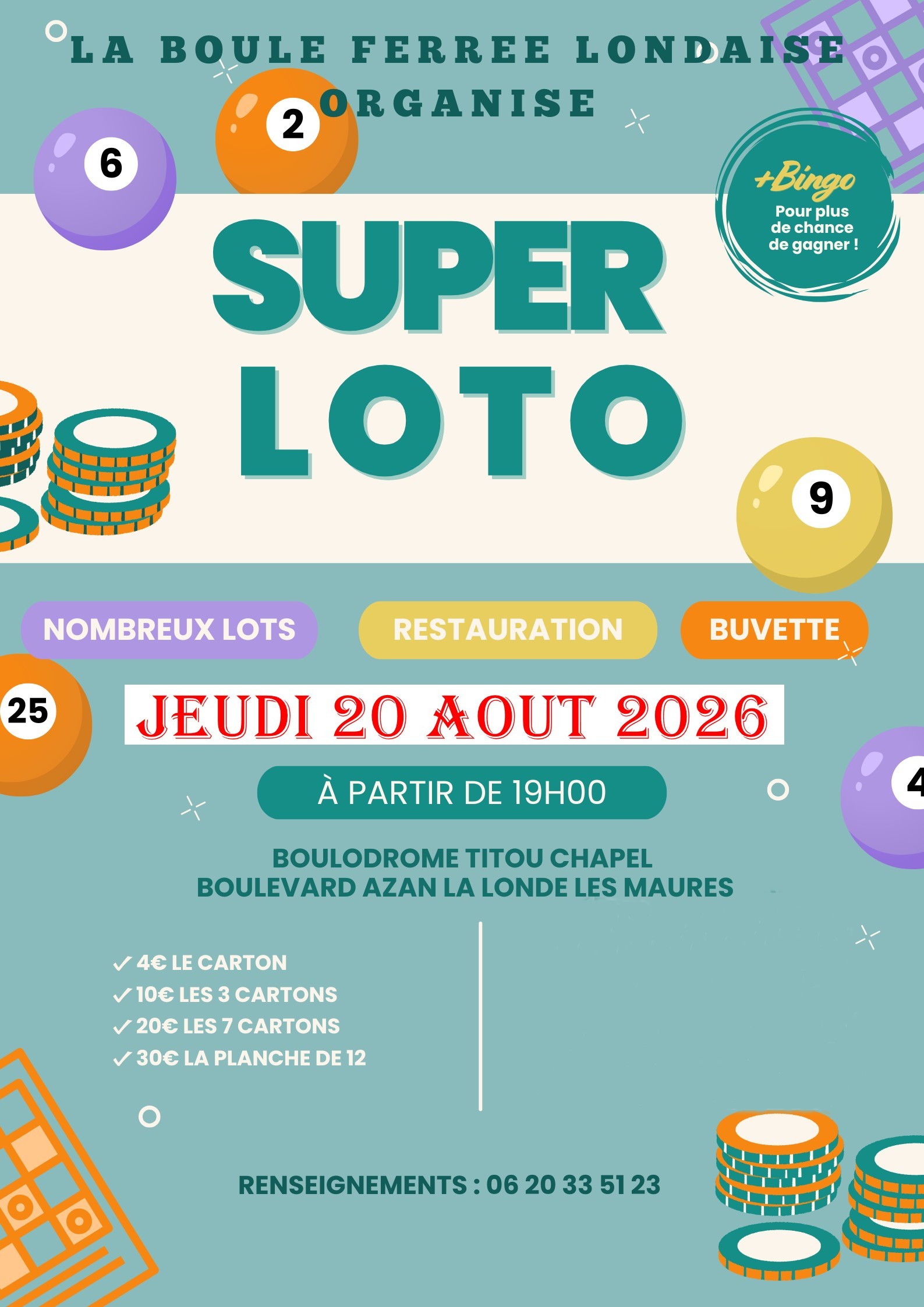 Affiche Loto 2026 BFL