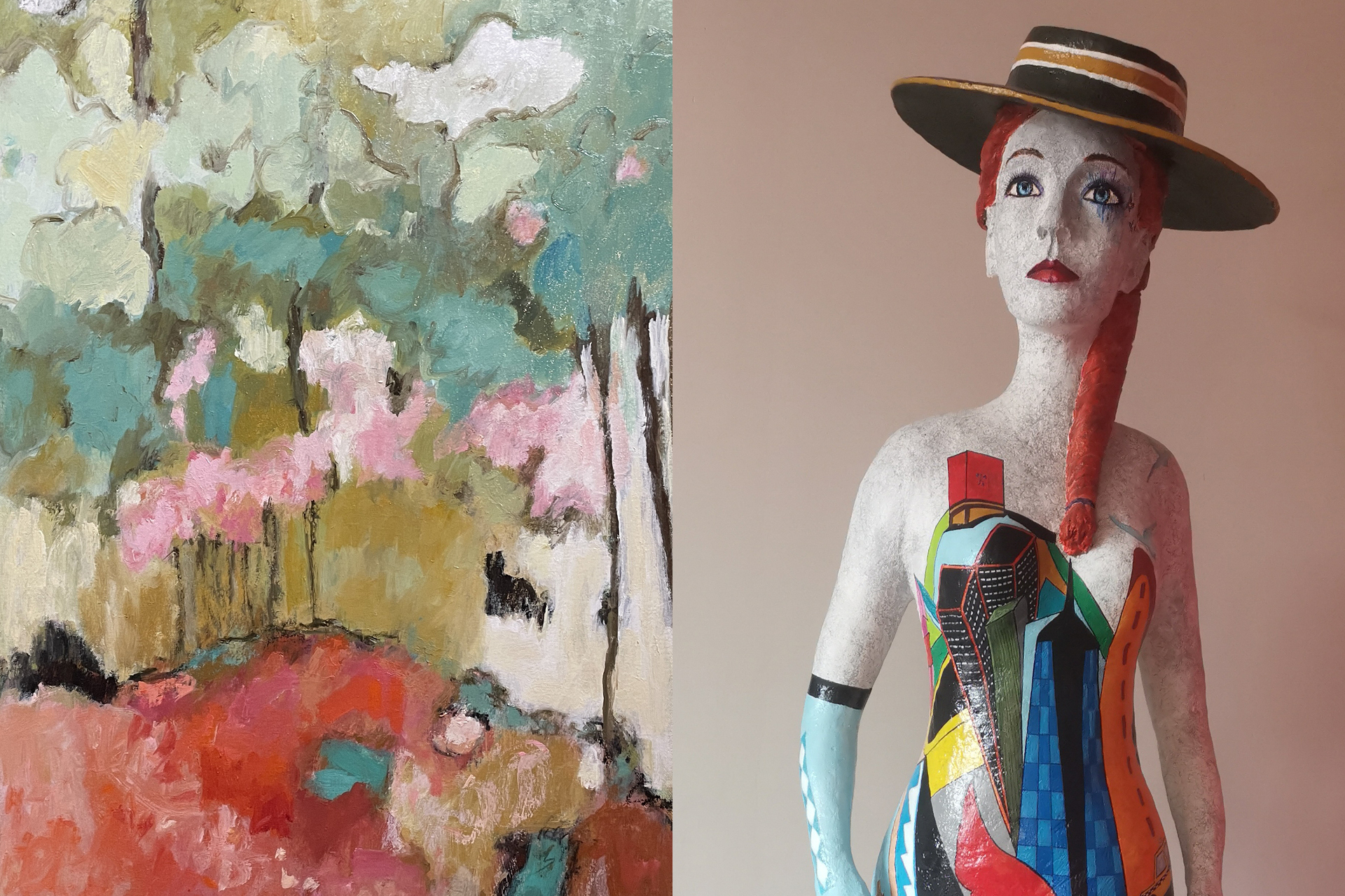 Exposition Bénédicte Becquart & Claire Drouhin Salles