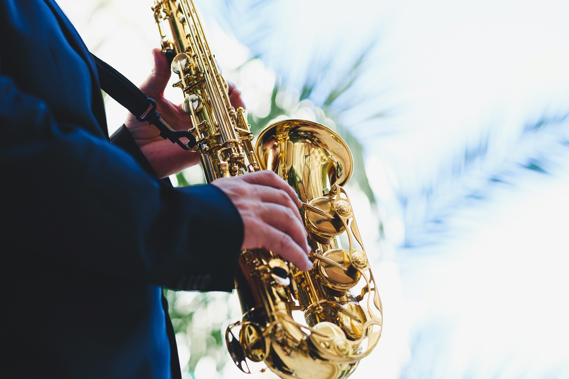 Animation saxophone