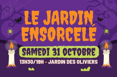 Halloween 'Le jardin ensorcelé'