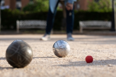 Concours de pétanque
